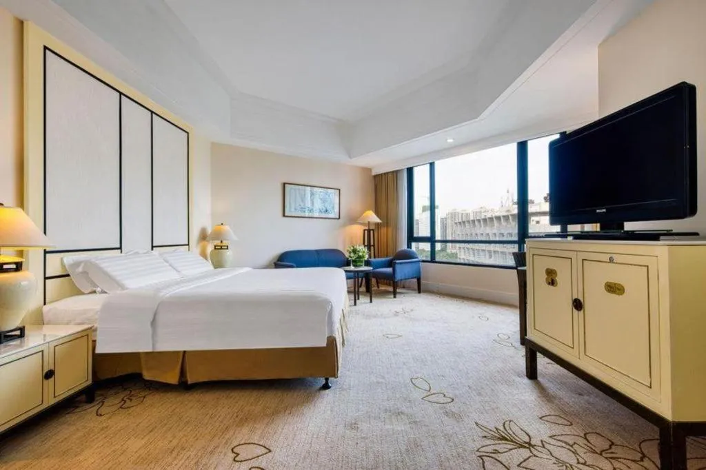 Bed in Hainan Junhua Haiyi Hotel