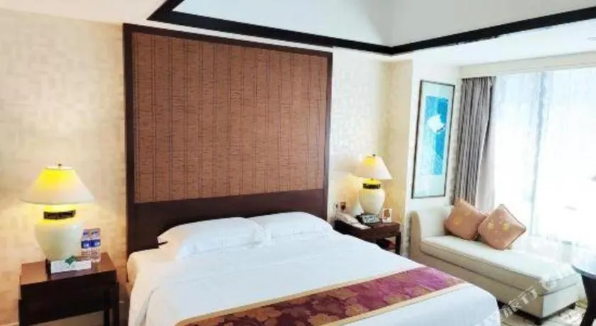 Bed in Hainan Junhua Haiyi Hotel