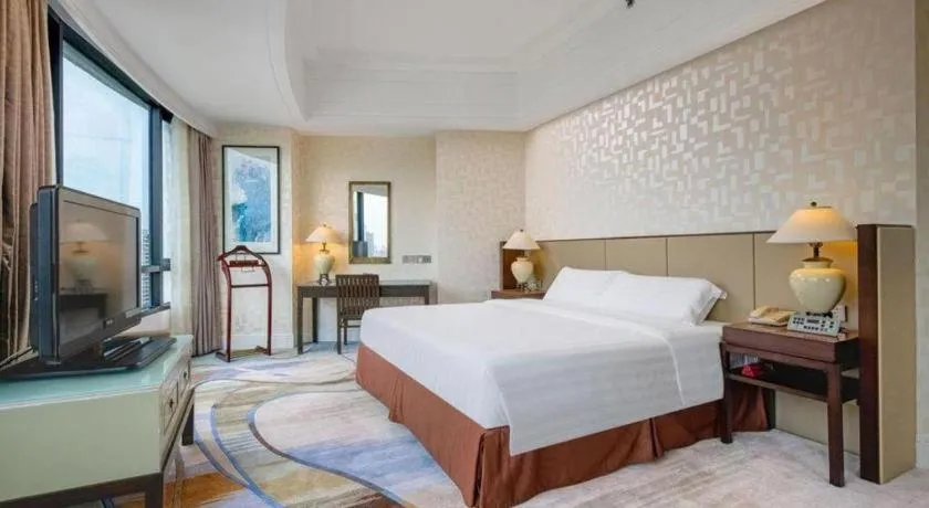 Bed in Hainan Junhua Haiyi Hotel