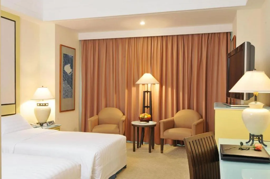 Bed in Hainan Junhua Haiyi Hotel