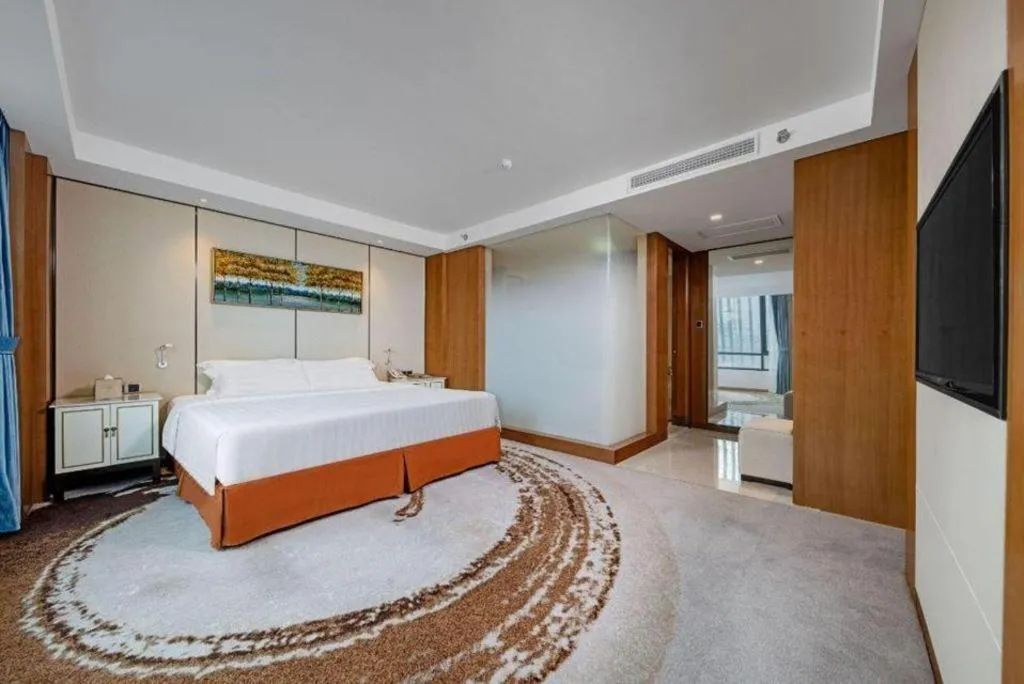 Bed in Hainan Junhua Haiyi Hotel