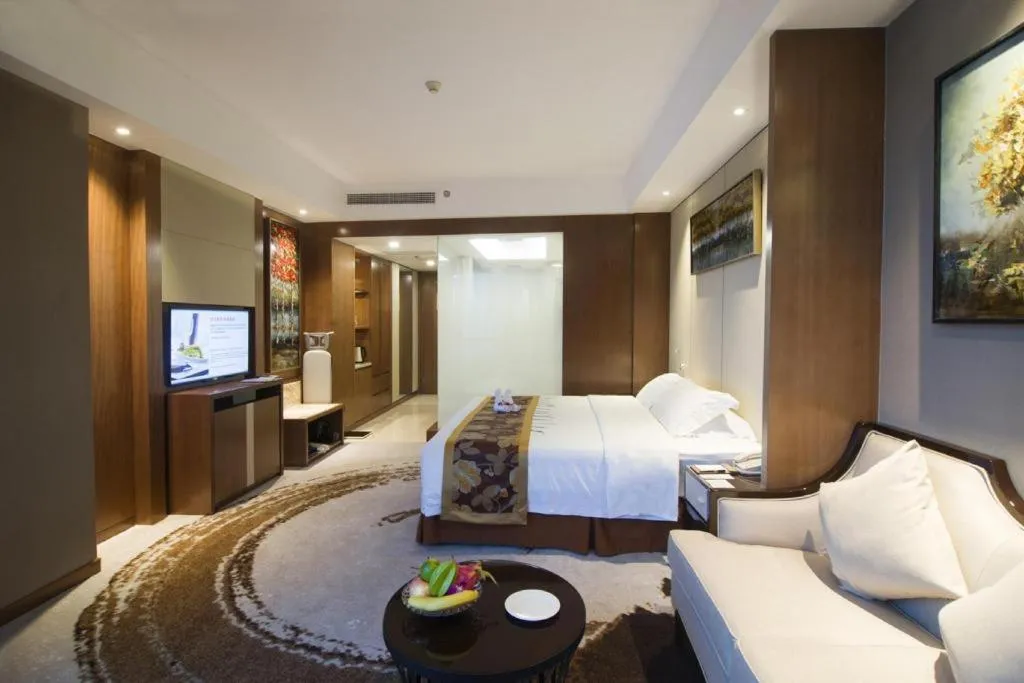 Bed in Hainan Junhua Haiyi Hotel