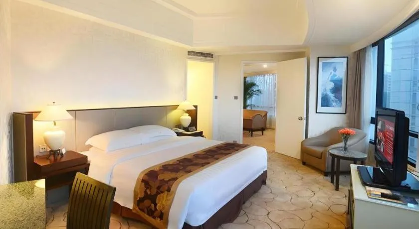 Bed in Hainan Junhua Haiyi Hotel