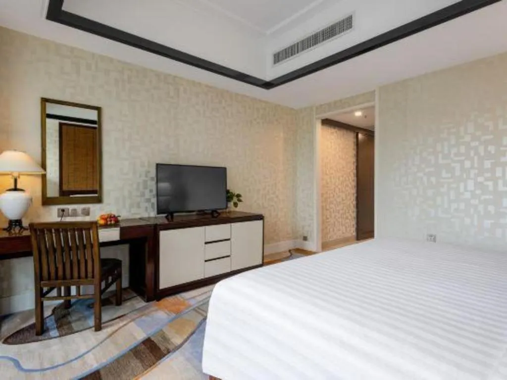 Bed in Hainan Junhua Haiyi Hotel