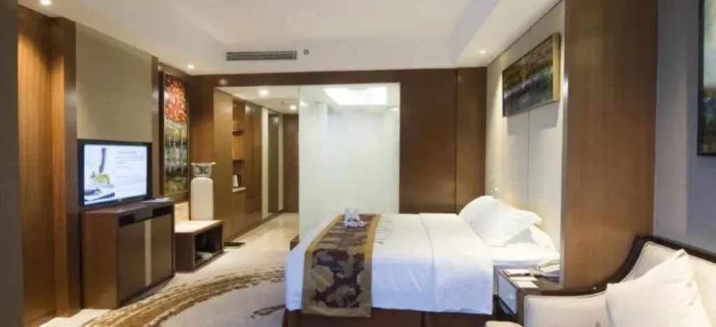 Bed in Hainan Junhua Haiyi Hotel