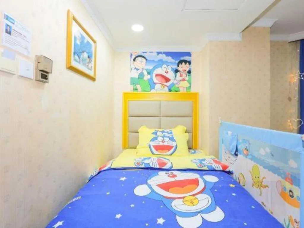 Bed in Xiamen Plaza Hotel