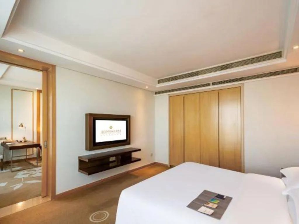 Bed in Fliport Garden Hotel Xiamen Airport