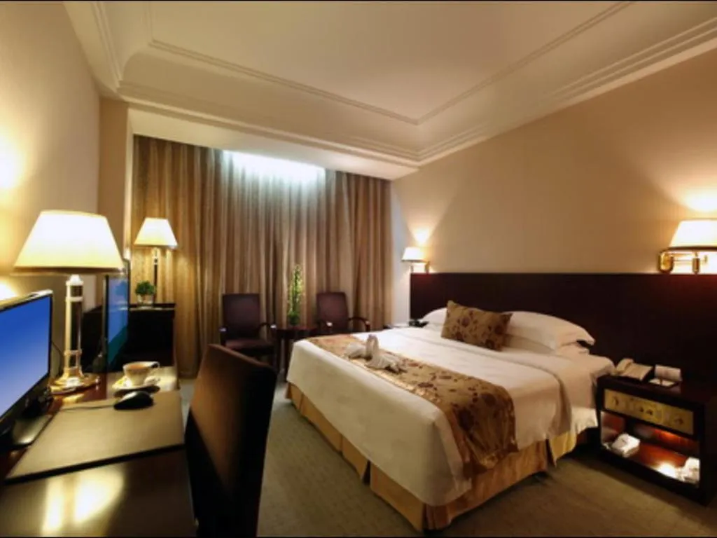 Bed in Fliport Garden Hotel Xiamen Airport