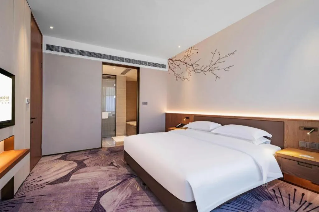 Bed in Fliport Garden Hotel Xiamen Airport