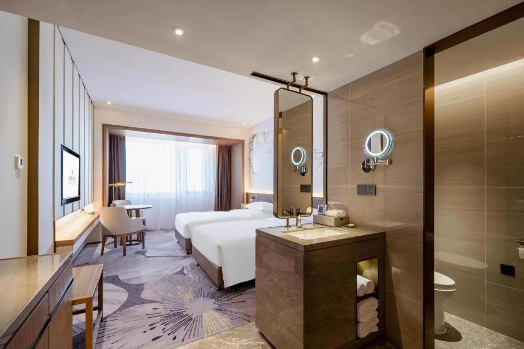 Bed in Fliport Garden Hotel Xiamen Airport