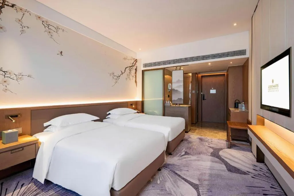 Bed in Fliport Garden Hotel Xiamen Airport