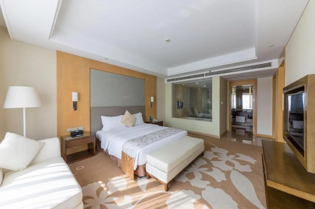 Bed in Fliport Garden Hotel Xiamen Airport