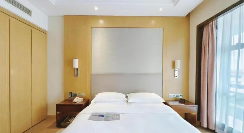 Bed in Fliport Garden Hotel Xiamen Airport