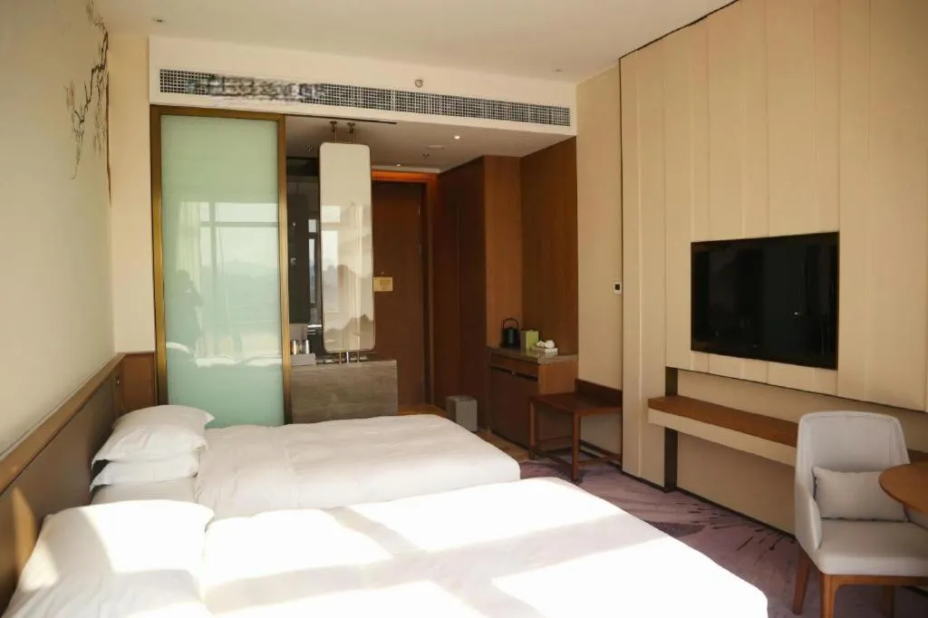 Bed in Fliport Garden Hotel Xiamen Airport