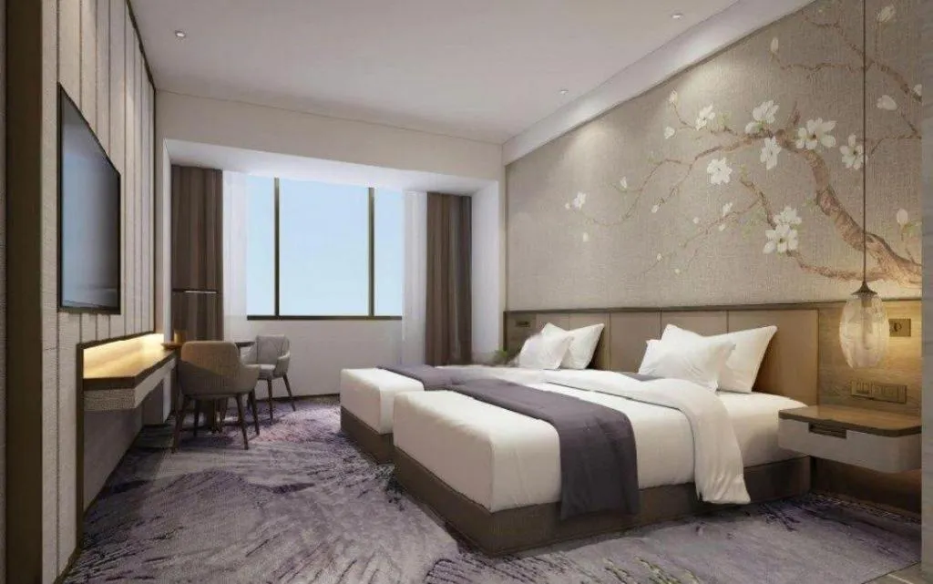 Bed in Fliport Garden Hotel Xiamen Airport