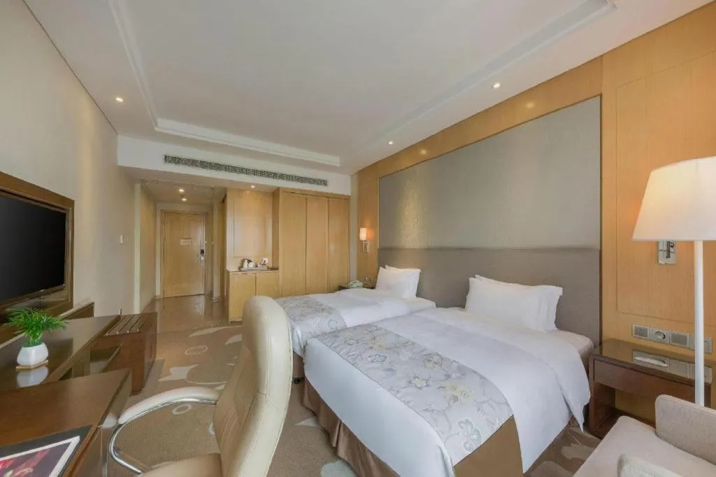 Bed in Fliport Garden Hotel Xiamen Airport
