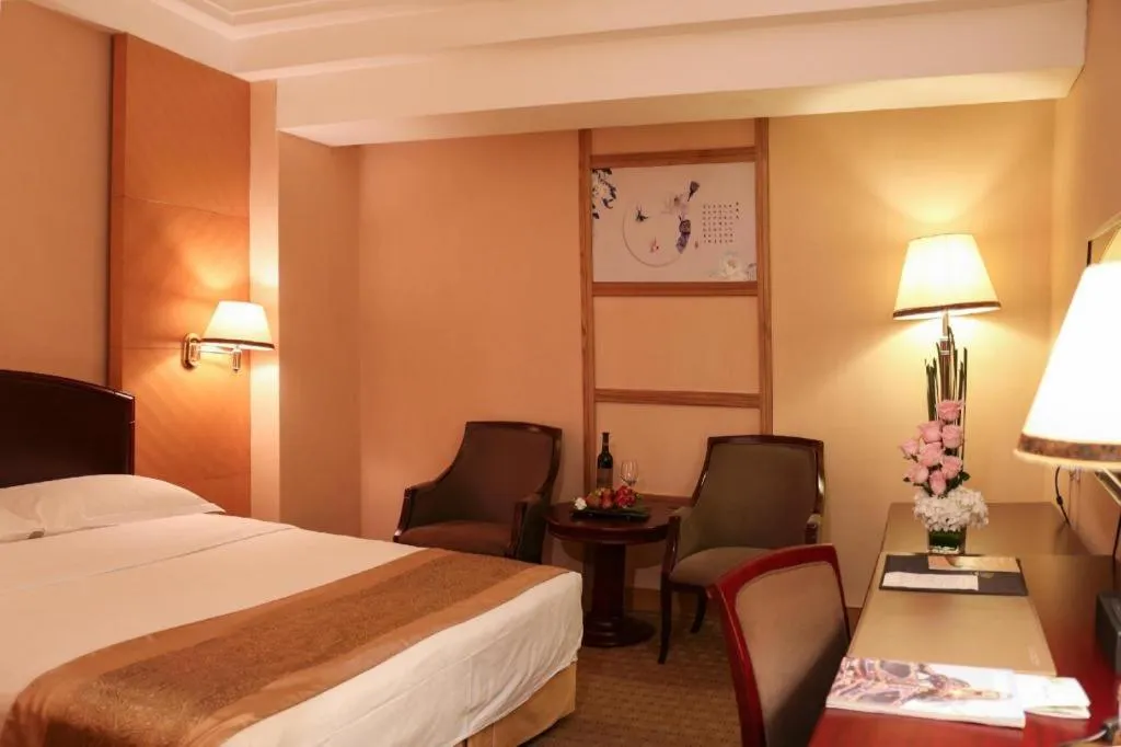 Bed in Fliport Garden Hotel Xiamen Airport