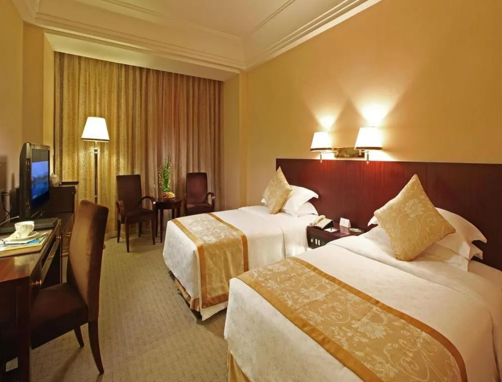 Bed in Fliport Garden Hotel Xiamen Airport