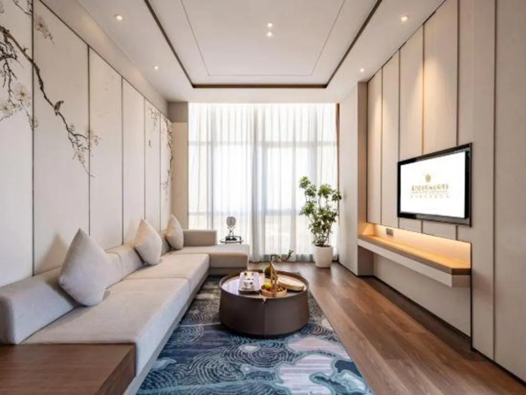 Bed in Fliport Garden Hotel Xiamen Airport