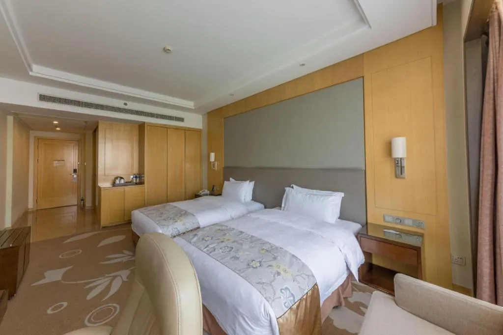 Bed in Fliport Garden Hotel Xiamen Airport