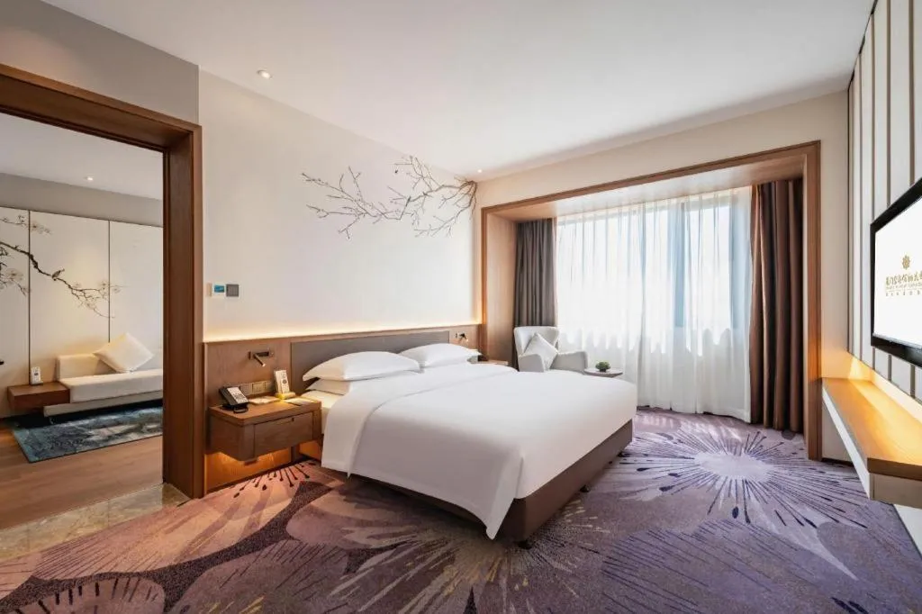 Bed in Fliport Garden Hotel Xiamen Airport