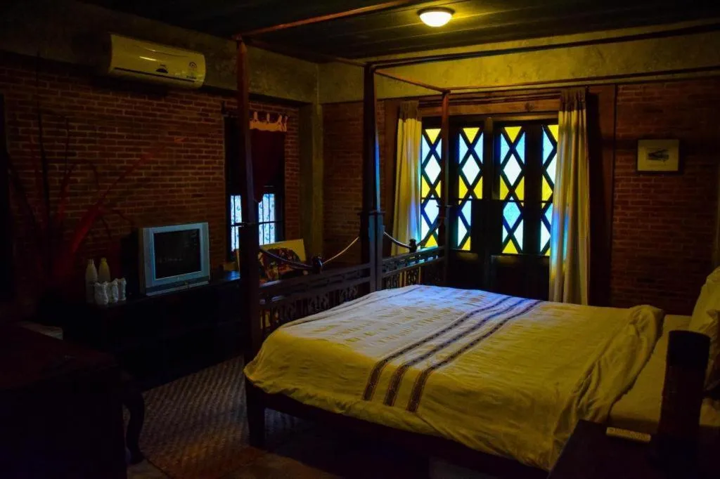 Bed in Baan Gong Kham Hotel