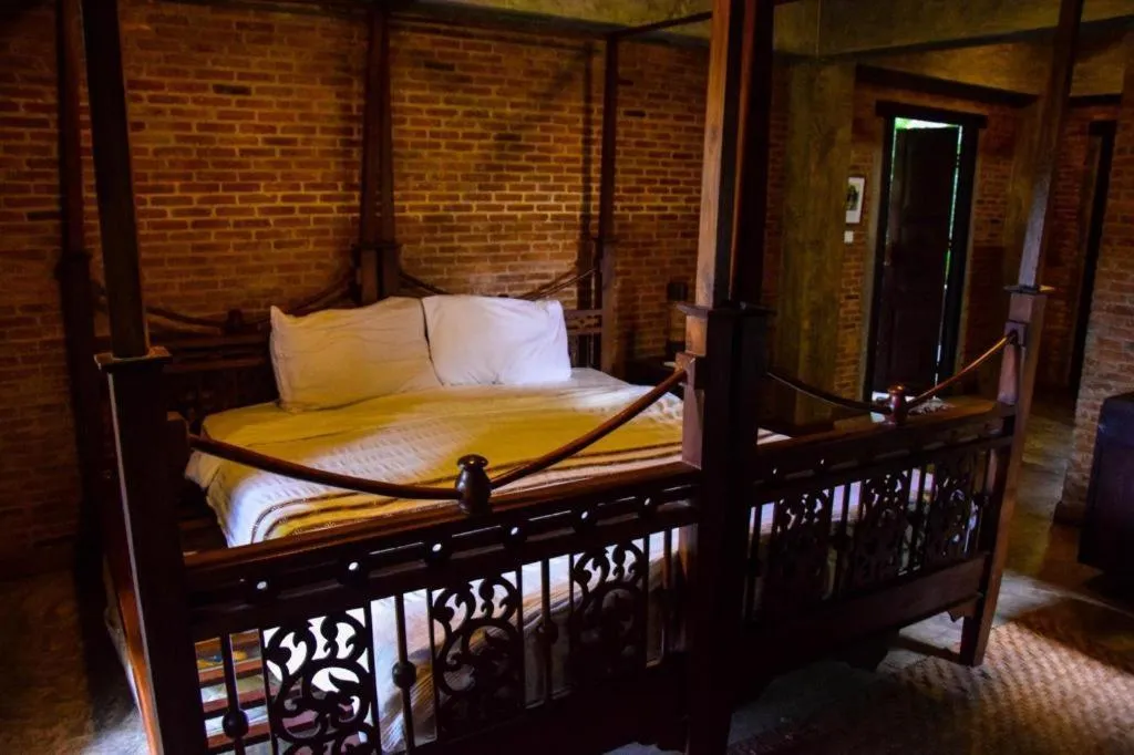 Bed in Baan Gong Kham Hotel