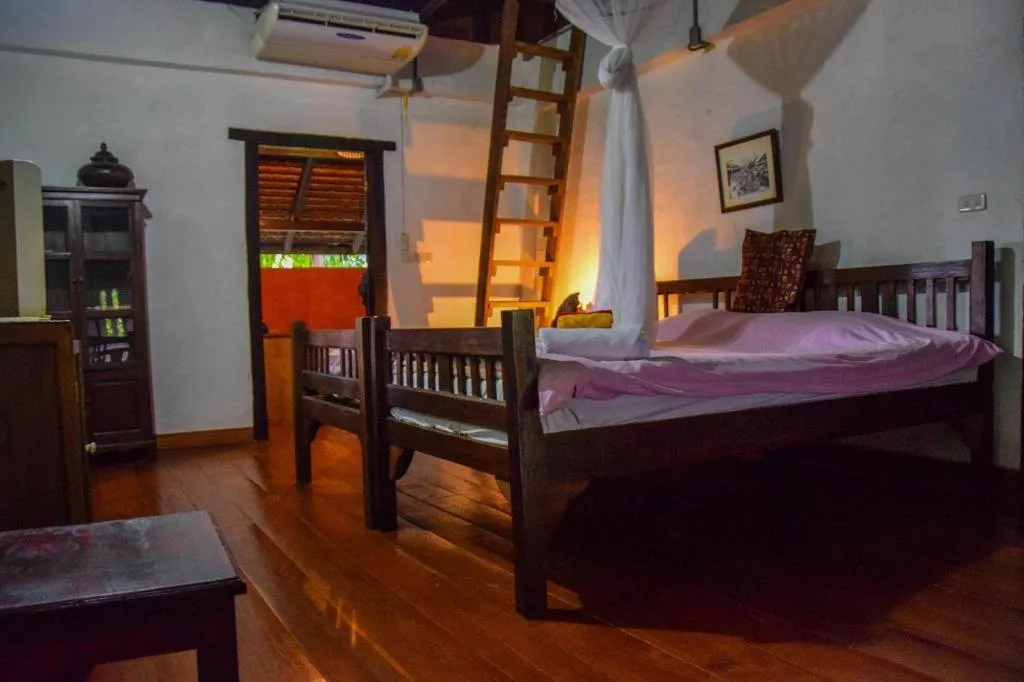 Bed in Baan Gong Kham Hotel