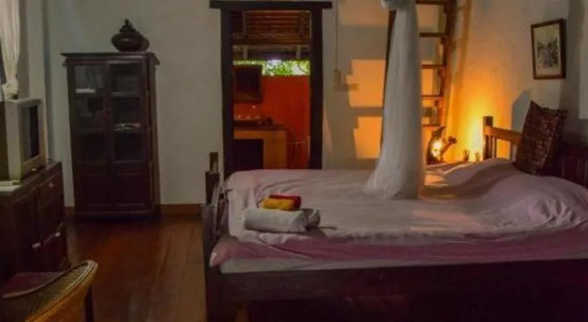 Bed in Baan Gong Kham Hotel