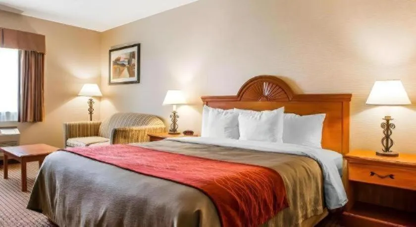 Bed in Quality Inn Sidney