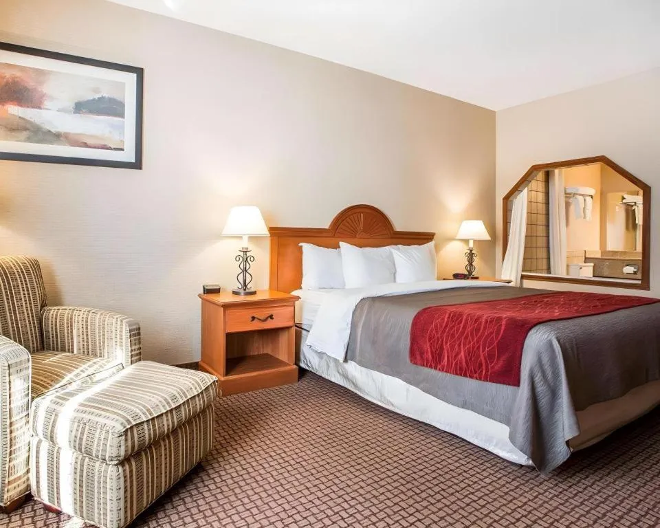 Bed in Quality Inn Sidney