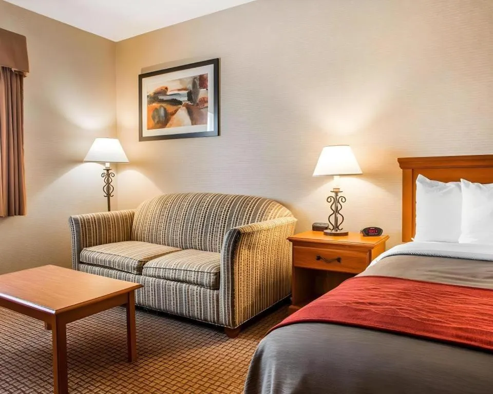 Bed in Quality Inn Sidney