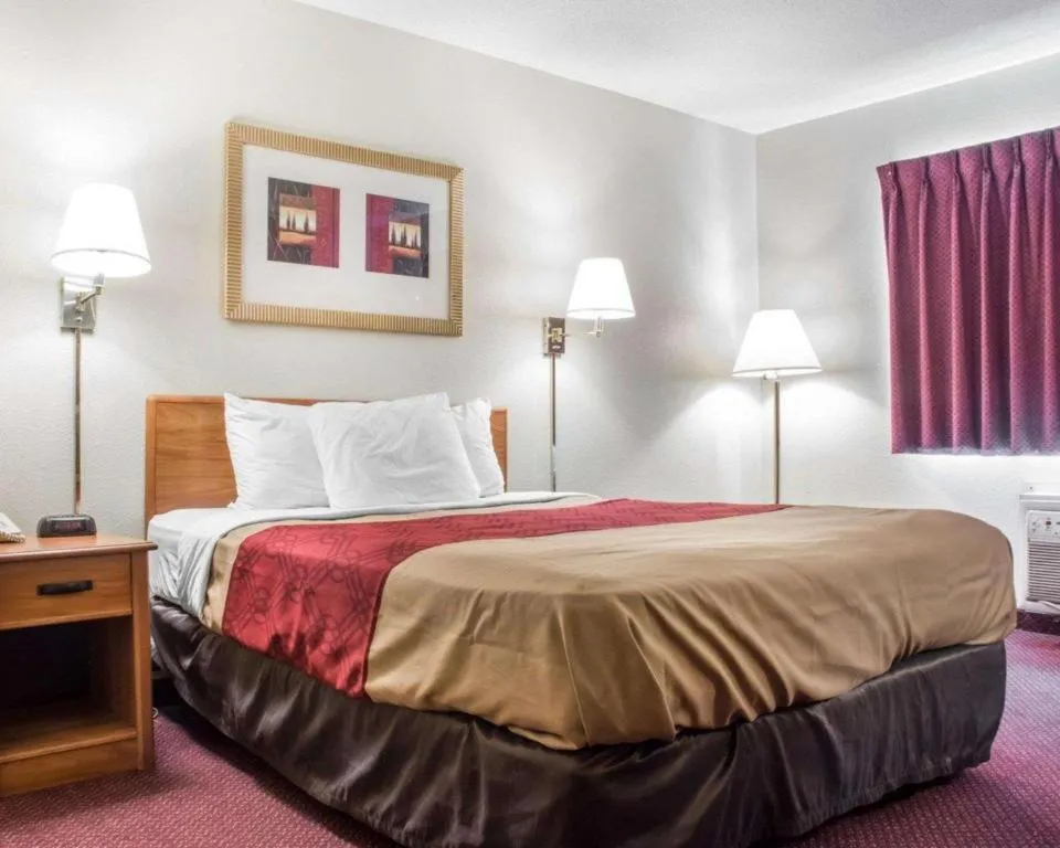 Bed in Econo Lodge Ithaca Airport