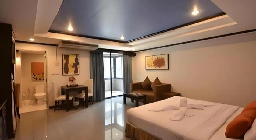 Bed in The Heritage Sathorn Suite Hotel