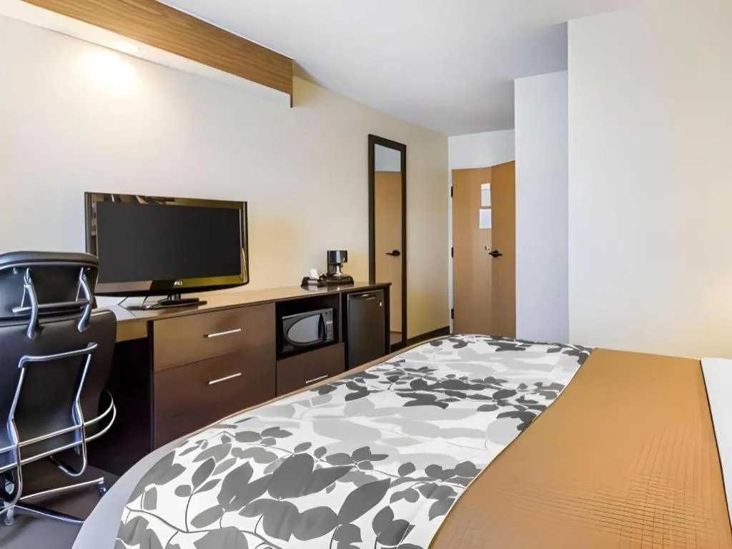 Bed in Econo Lodge Amarillo East