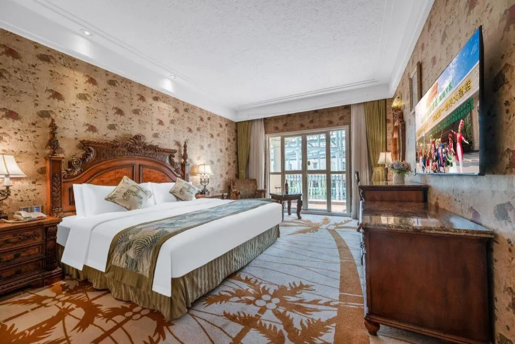 Bed in Hangzhou The First World Hotel