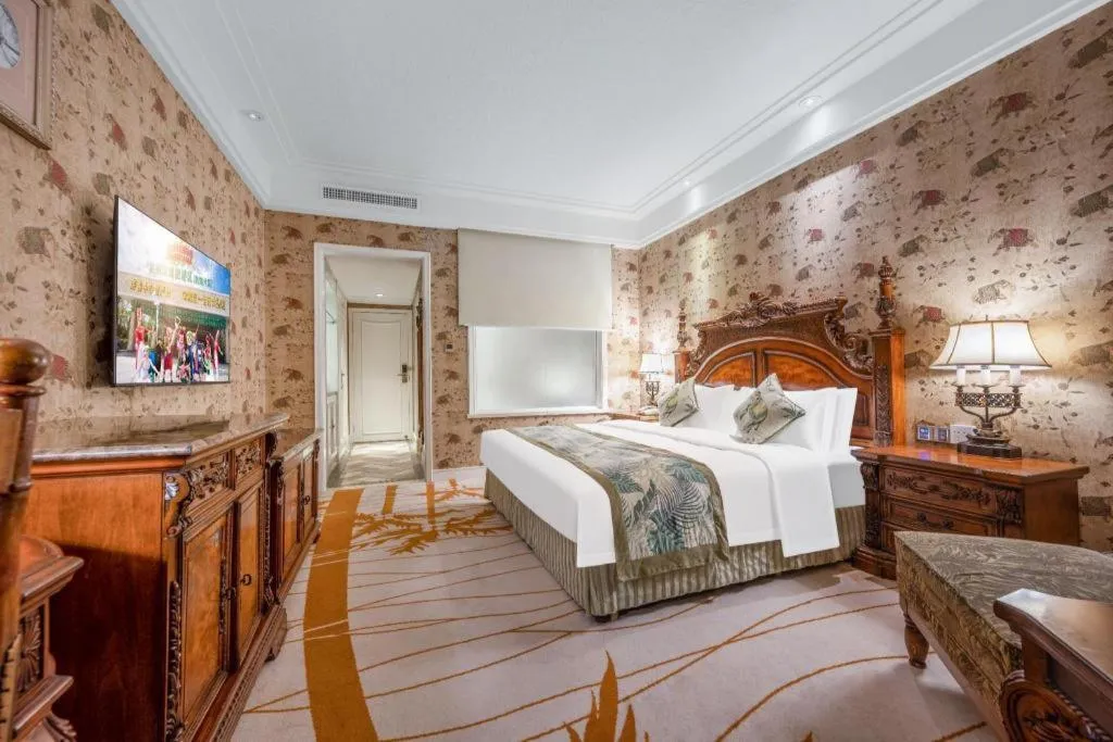 Bed in Hangzhou The First World Hotel