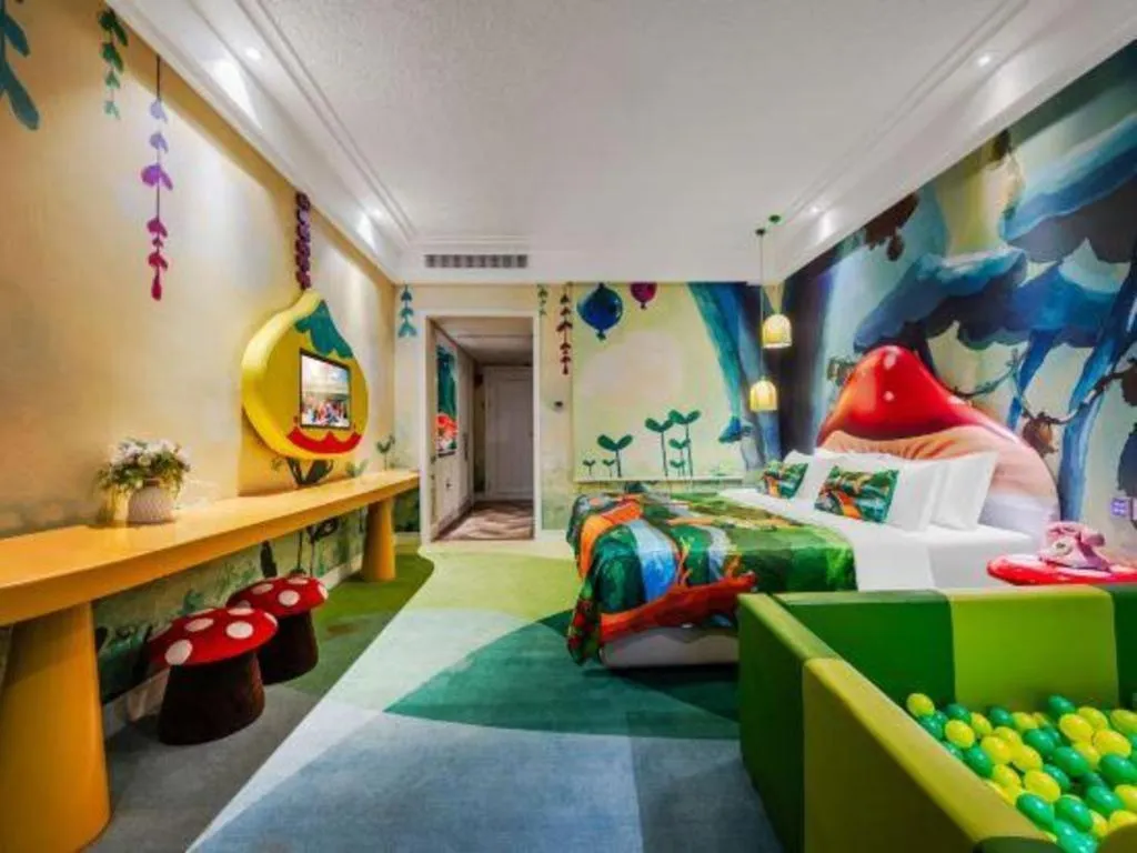 Bed in Hangzhou The First World Hotel