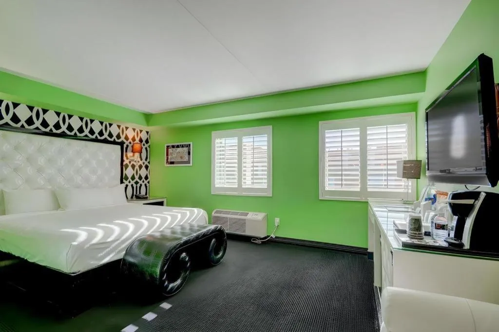 Bed in El Cortez Hotel & Casino - 21 and over only