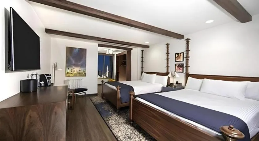 Bed in El Cortez Hotel & Casino - 21 and over only