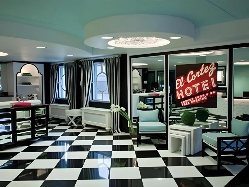 Bed in El Cortez Hotel & Casino - 21 and over only