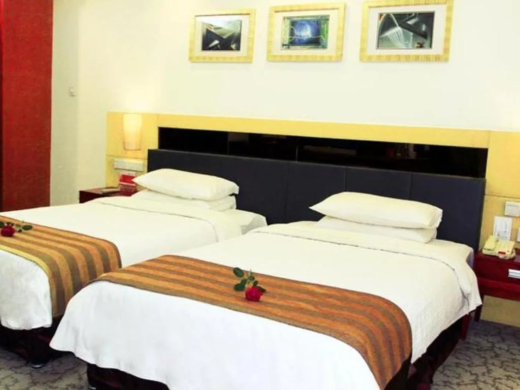 Bed in Xian Union Alliance Atravis Executive Hotel