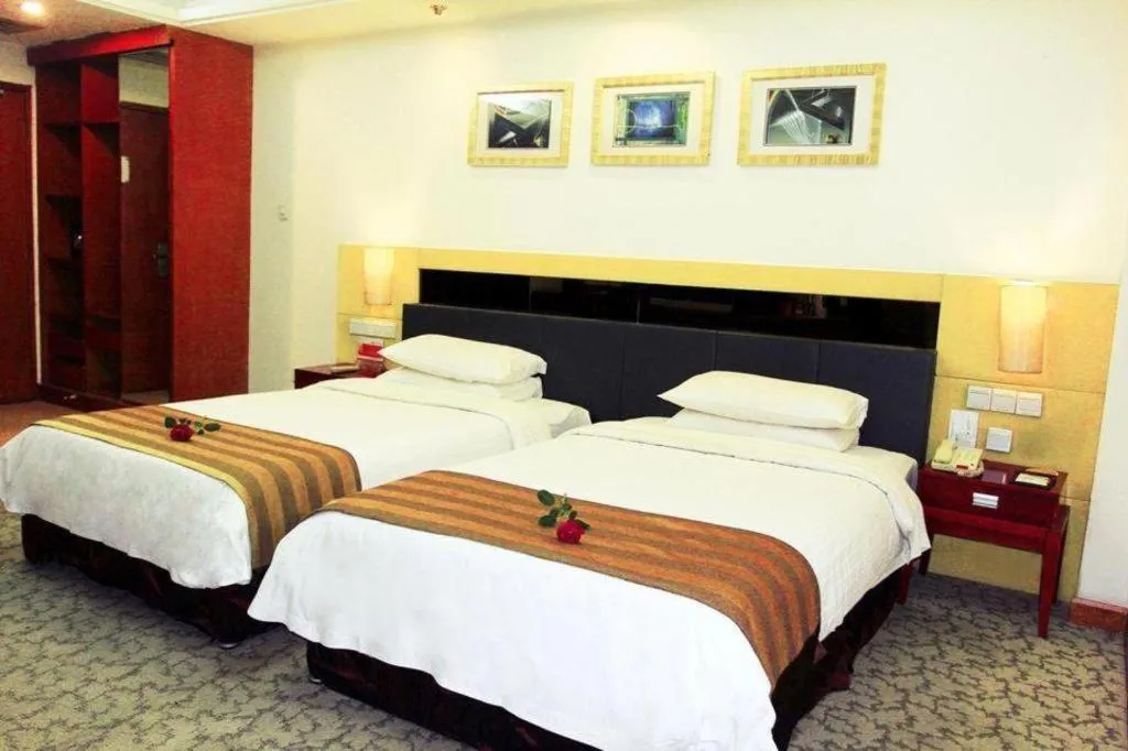 Bed in Xian Union Alliance Atravis Executive Hotel