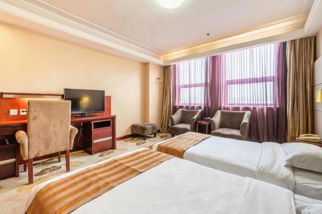 Bed in Xian Union Alliance Atravis Executive Hotel