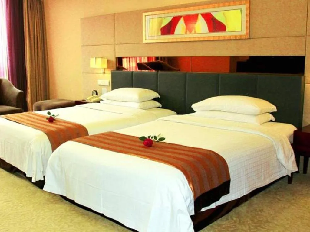 Bed in Xian Union Alliance Atravis Executive Hotel