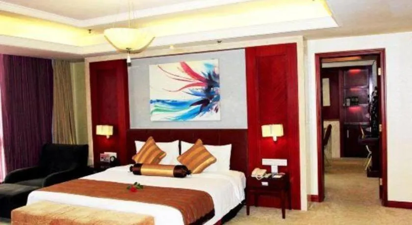 Bed in Xian Union Alliance Atravis Executive Hotel