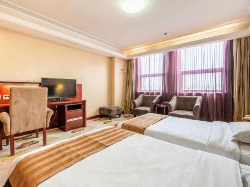 Bed in Xian Union Alliance Atravis Executive Hotel