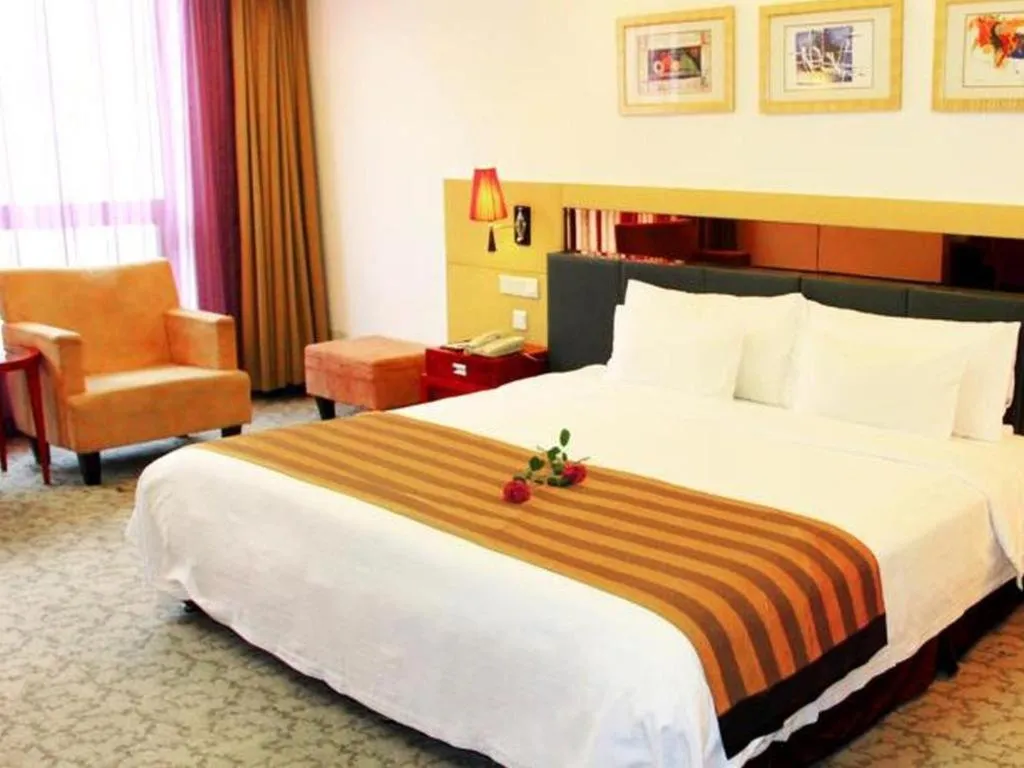 Bed in Xian Union Alliance Atravis Executive Hotel