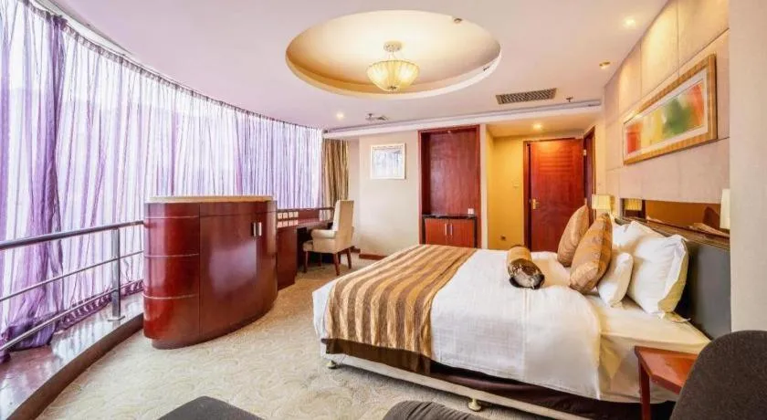 Bed in Xian Union Alliance Atravis Executive Hotel