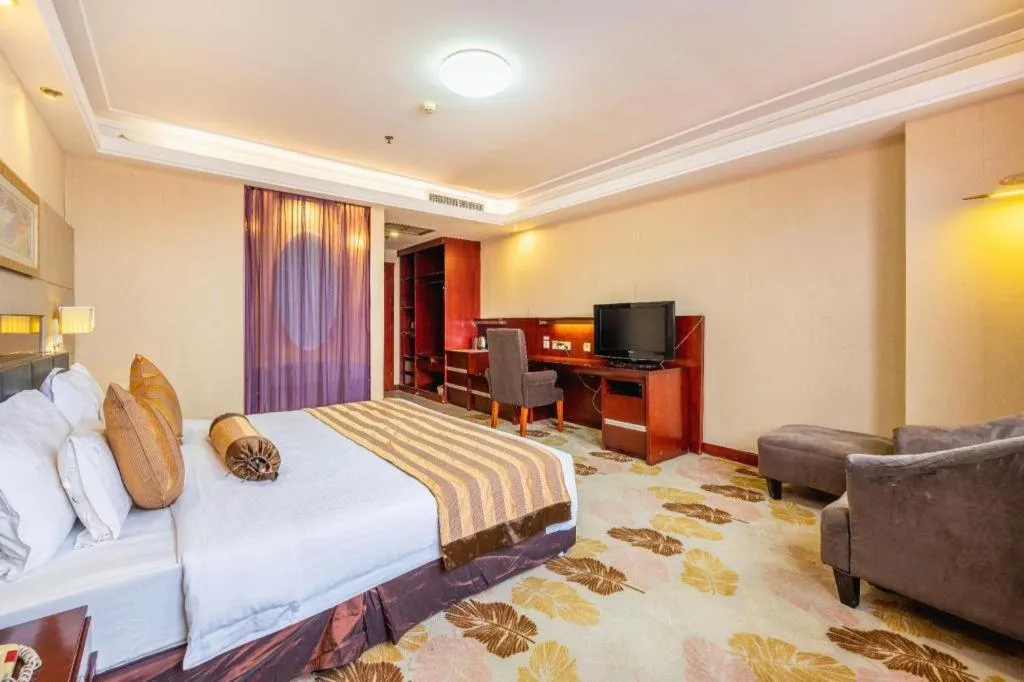 Bed in Xian Union Alliance Atravis Executive Hotel